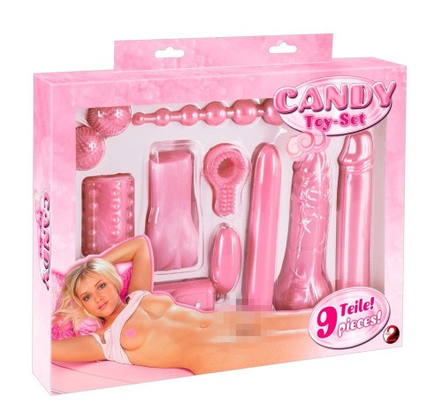 Orion Candy Toy Set - большой набор секс-игрушек, 9 предметов - sex-shop.ua